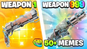 MEME GUN GAME  ONE SHOT  DRIVE